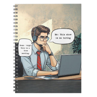 Caderno Espiral Notebook 'Zoom Gloom'