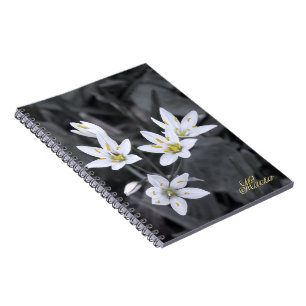 Caderno Espiral Notebooks BW/Color para Macro de Cluster Wildflowe