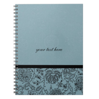 Caderno Espiral Notebooks com ventilador azul