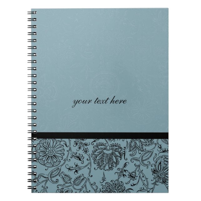 Caderno Espiral Notebooks com ventilador azul (Frente)