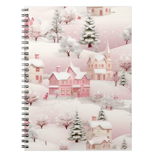 Caderno Espiral Notebooks de Natal - Diários Festivos e Férias (Frente)