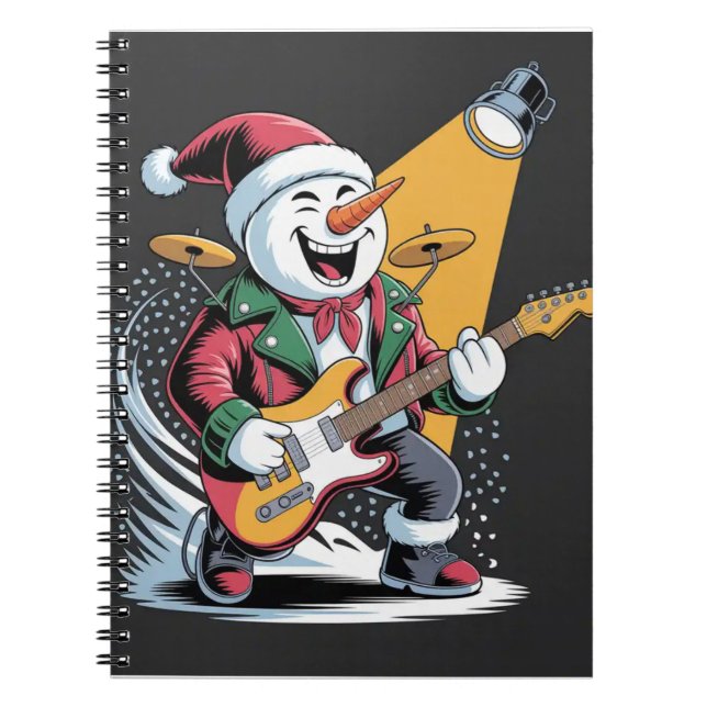 Caderno Espiral Notebooks de Natal - Diários Festivos e Férias (Frente)