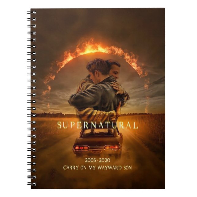 Caderno Espiral Notebooks Fratelli Winchester  (Frente)