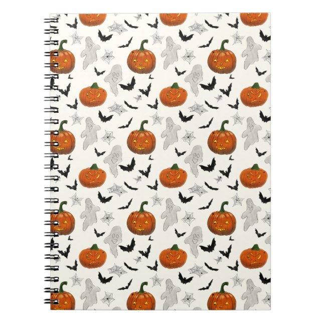 Caderno Espiral Notebooks halloween (Frente)