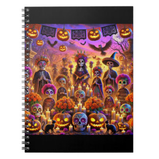 Caderno Espiral Notebooks Halloween party 🎉 