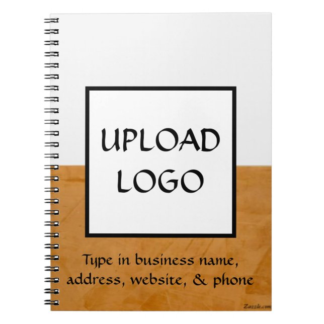 Caderno Espiral Notebooks Logotipo personalizado Oferta de Promoci (Frente)