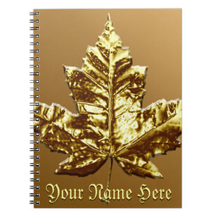 Caderno Espiral Notebooks personalizados Diário Souvenir Canadá