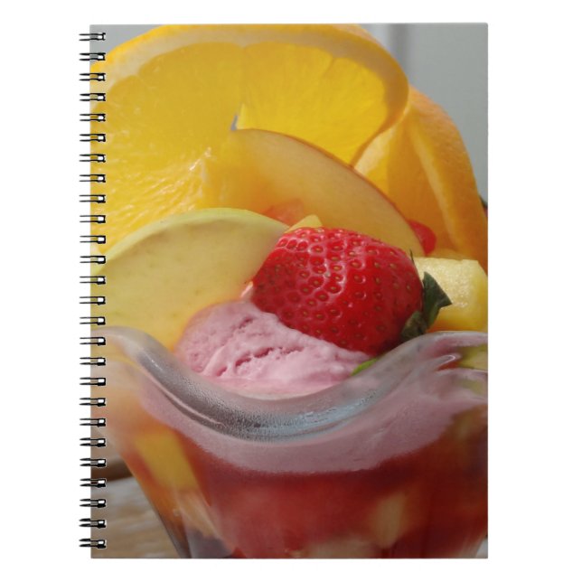 Caderno Espiral Notebooks sorvetes (Frente)