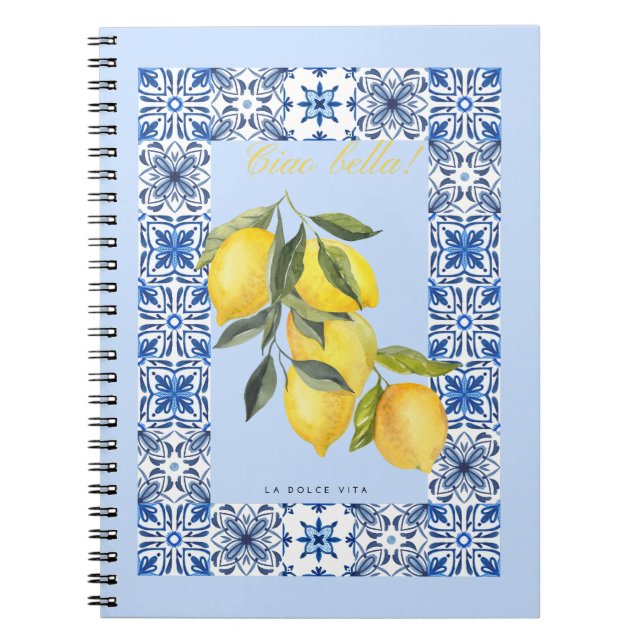 Caderno Espiral Notizbuch la Dolce Vita (Frente)