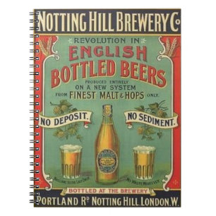 Caderno Espiral Notting Hill Brewery Co.