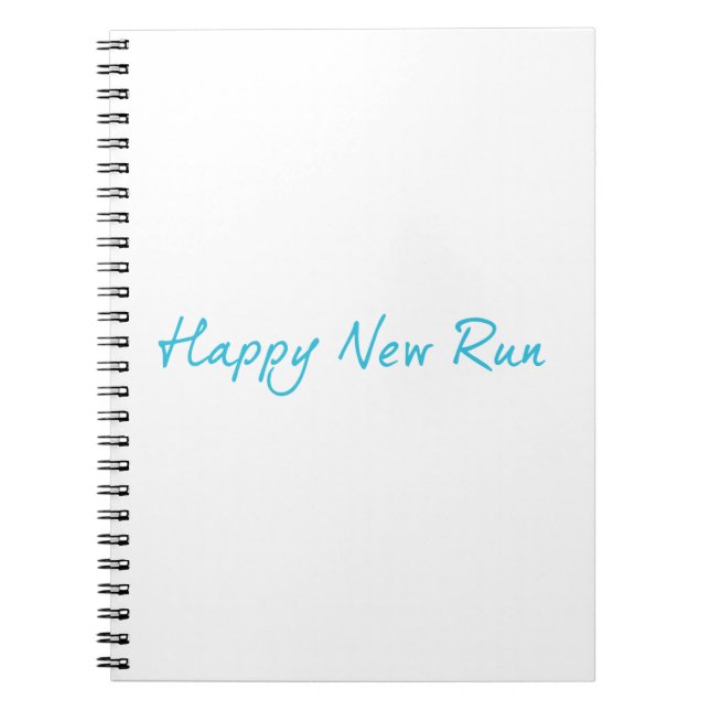 Caderno Espiral Nova Corrida Feliz (Frente)