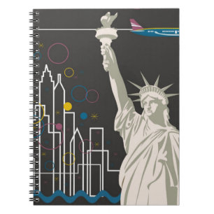Caderno Espiral Nova Iorque