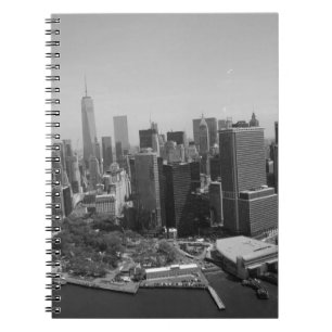 Caderno Espiral Nova Iorque Branco preto - Skyline