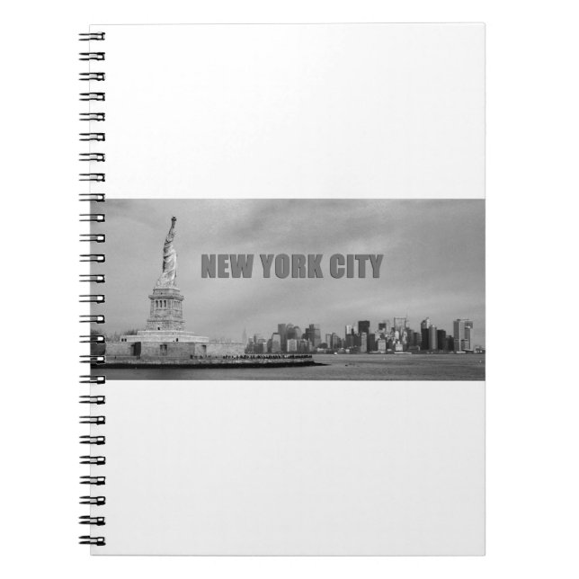 Caderno Espiral Nova Iorque impressionante (Frente)
