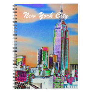 Caderno Espiral Nova Iorque USA