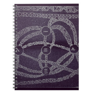 Caderno Espiral Nove luas