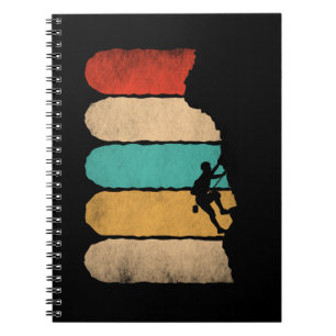 Caderno Espiral Novidade do Clima do Hipster de Escalada de Rock