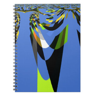 Caderno Espiral Novo Azul