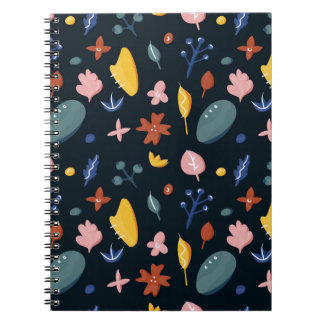 Caderno Espiral Novo presente doméstico | Abstrato sem costura