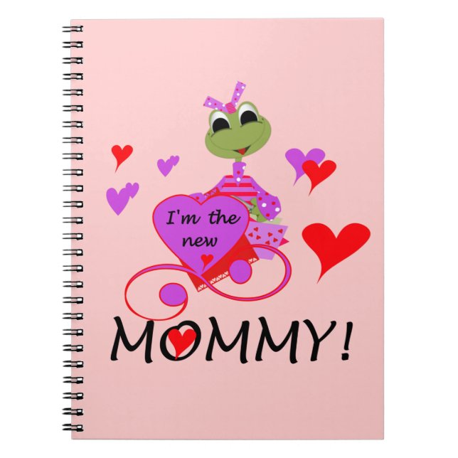 Caderno Espiral Novos presentes de Mamãe sapo (Frente)
