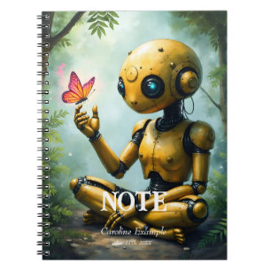 Caderno Espiral Nox Encontra Maravilha, A Primeira Borboleta de um