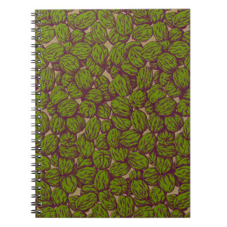 Caderno Espiral Noz inglesa