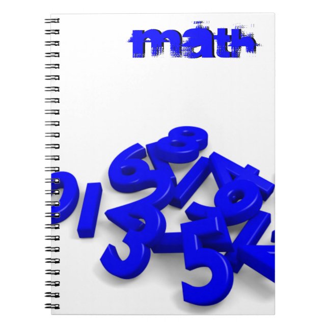 Caderno Espiral Números Caídos (Frente)