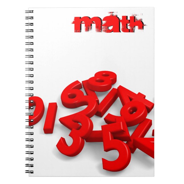 Caderno Espiral Números de Fallen (Frente)