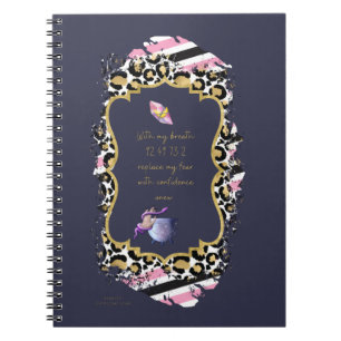 Caderno Espiral Números de Grabovoi para Liberdade do Medo