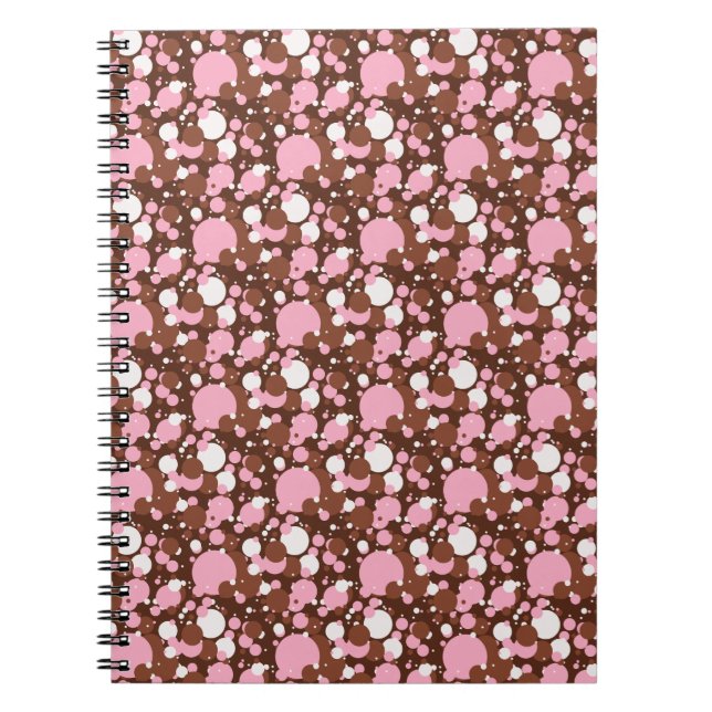 Caderno Espiral Números napolitanos 03 NOTEBOOK Brown M-SPIRAL (Frente)