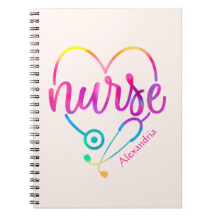 Caderno Espiral Nurse Stethoscope