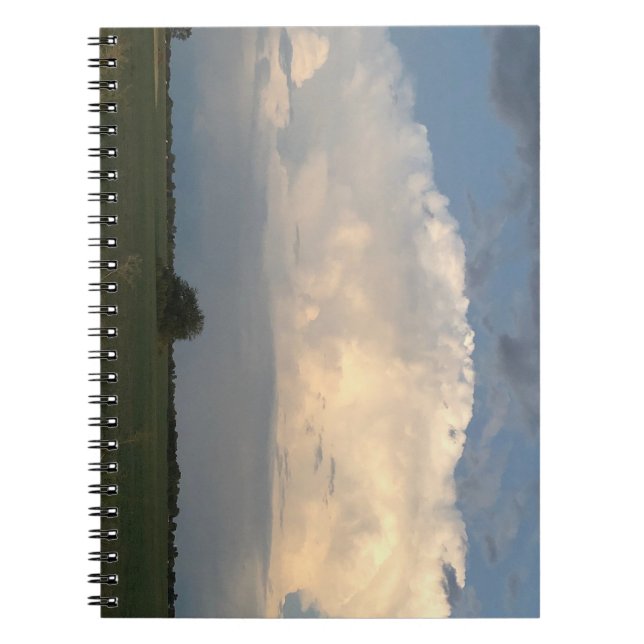 Caderno Espiral Nuvem de Tempestade (Frente)