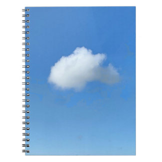 Caderno Espiral Nuvem Solitária 