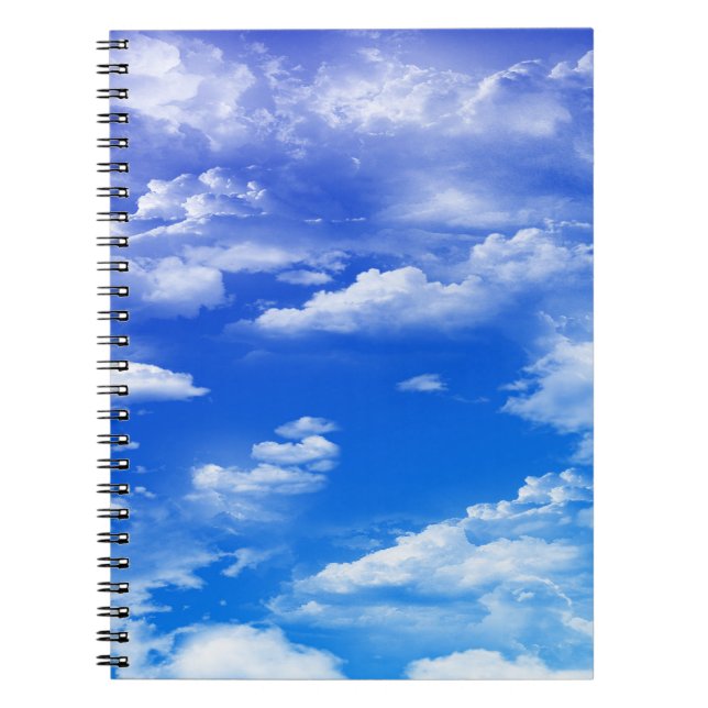 Caderno Espiral Nuvens (Frente)