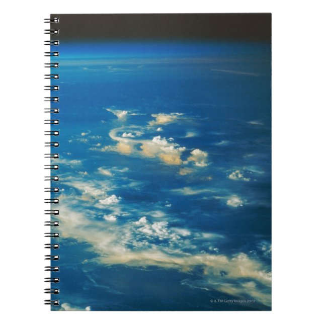 Caderno Espiral Nuvens de tempestade (Frente)