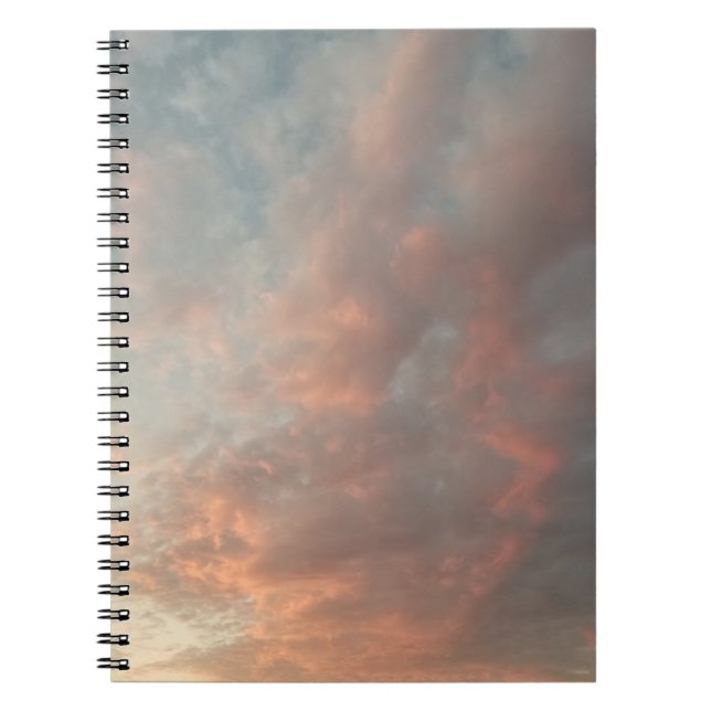 Caderno Espiral Nuvens do Nascer do Sol (Frente)