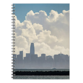 Caderno Espiral Nuvens e a Cidade