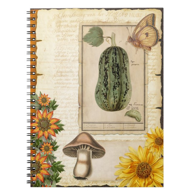 Caderno Espiral Nuvens Verdes Invernos (Frente)