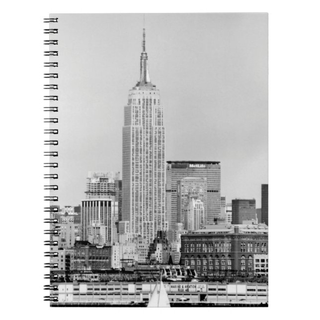 Caderno Espiral NYC Skyline IV (Frente)
