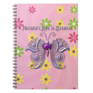 Caderno Espiral O Amor da Mãe é Eterno