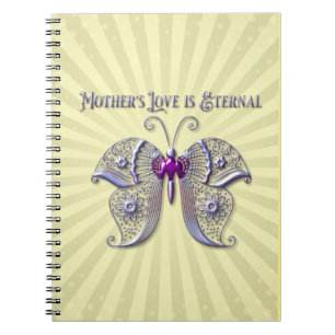Caderno Espiral O Amor da Mãe é Eterno