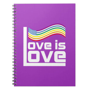 Caderno Espiral O amor é amor