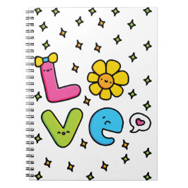 Caderno Espiral O amor está no ar