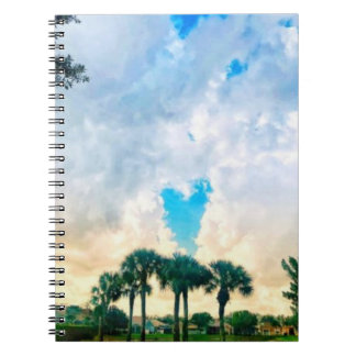 Caderno Espiral O amor está no notebook