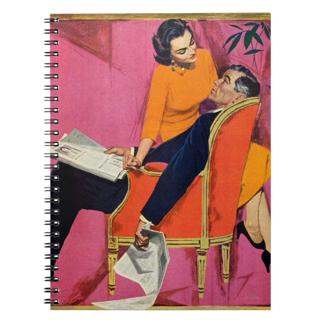 Caderno Espiral O ano de descontentamento (Frente)