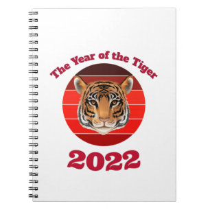 Caderno Espiral O Ano do Tigre 2022
