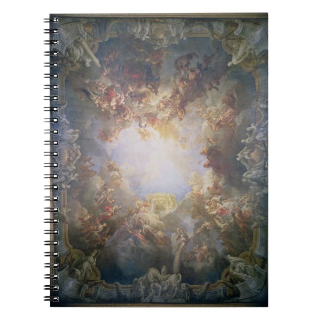 Caderno Espiral O Apotheosis de Hercules, do teto do Th (Frente)