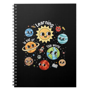 Caderno Espiral O Aprendizado Está Fora Deste Professor Do Mundo D