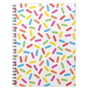 Caderno Espiral O arco-íris polvilha