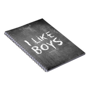 Caderno Espiral O artístico do SlipperyJoe Eu gosto de presentes